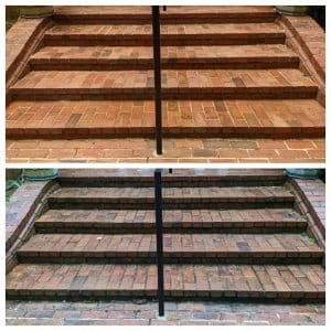Commercial Pressure Washing brick