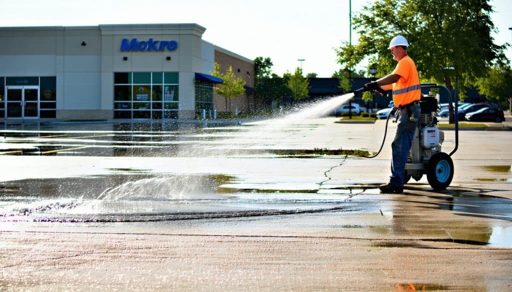 commercial pressure washing services