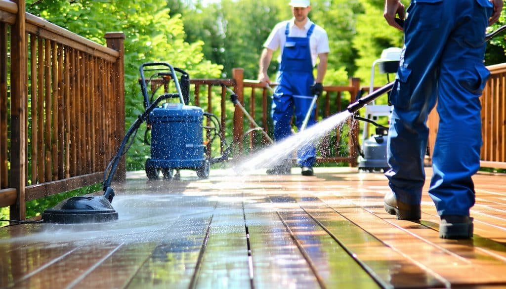 professional deck cleaning company